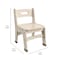 Flash Furniture Bright Beginnings  Commercial Grade Wooden Classroom Chairs, 10" Seat Height with Non-Slip Foot Caps and Built-In Carrying Handle, Natural, PK2 MK-KE24435-GG - alternate 5